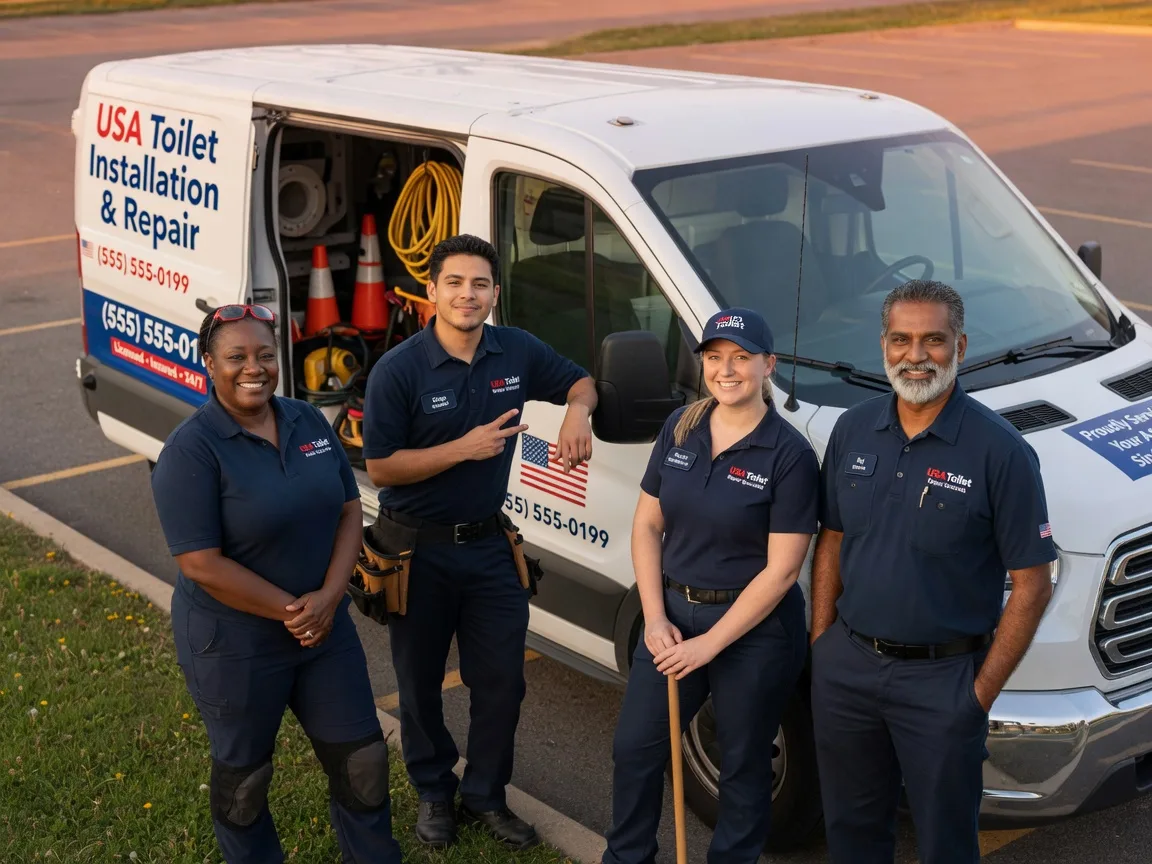 Toilet Installation company in Woodbury, PA